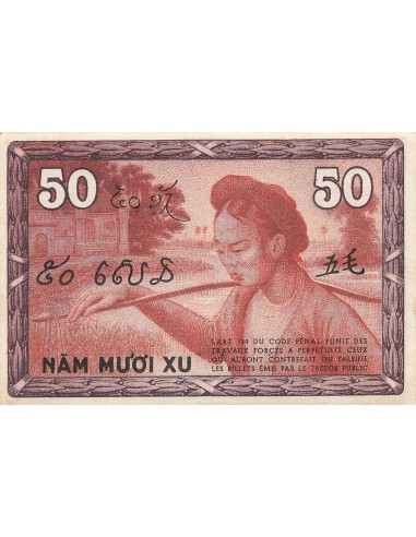 Indo-Chine Fr. 50 cents 1939