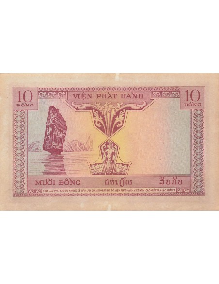 Indo-Chine Fr. 10 piastres 1953