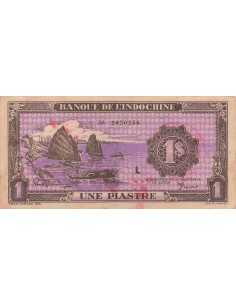 Indo-Chine Fr. 1 piastre 1942