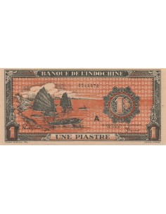 Indo-Chine Fr. 1 piastre 1942