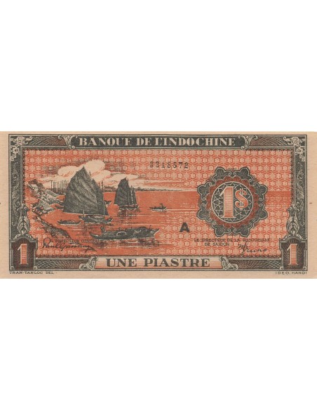 Indo-Chine Fr. 1 piastre 1942
