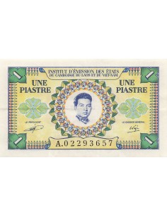 Indo-Chine Fr. 1 piastre 1953