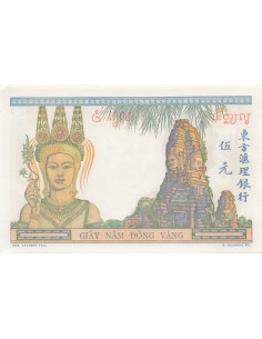 Indo-Chine Fr. 5 piastres 1936 2