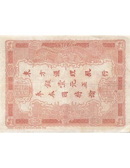 Indo-Chine Fr. 1 piastre 1903