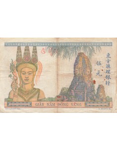 Indo-Chine Fr. 5 piastres 1932 2
