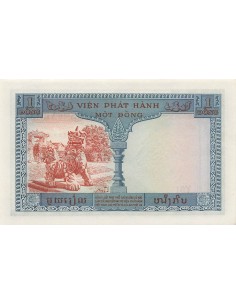 Indo-Chine Fr. 1 piastre 1954 2