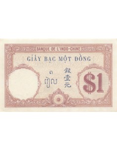 Indo-Chine Fr. 1 piastre 1927 2