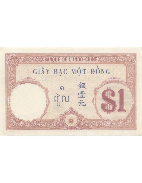 Indo-Chine Fr. 1 piastre 1927
