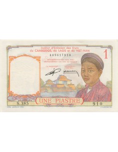 Indo-Chine Fr. 1 piastre 1953