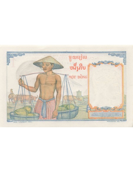Indo-Chine Fr. 1 piastre 1953