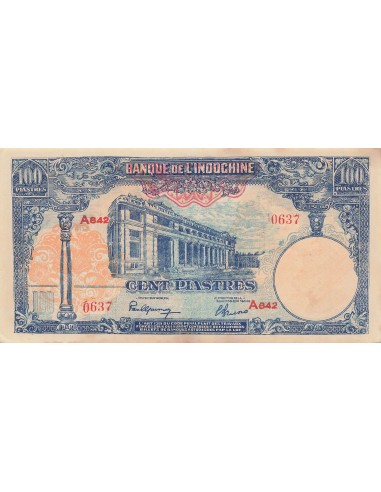 Indo-Chine Fr. 100 piastres 1946