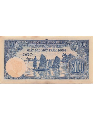 Indo-Chine Fr. 100 piastres 1946