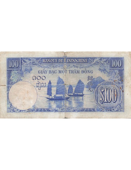 Indo-Chine Fr. 100 piastres 1946
