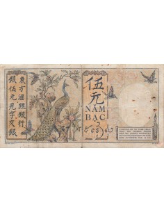 Indo-Chine Fr. 5 piastres 1927 2