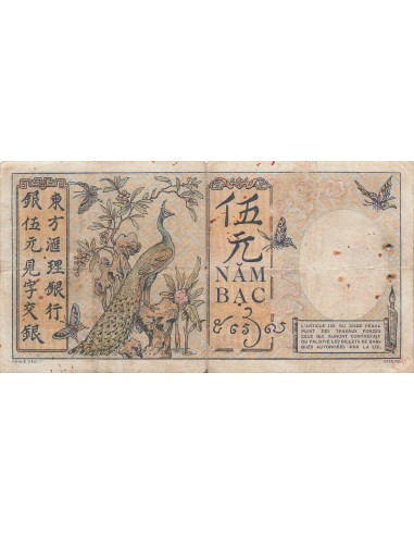 Indo-Chine Fr. 5 piastres 1927