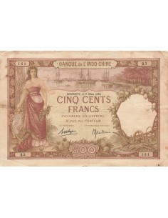 Djibouti 500 francs 1938