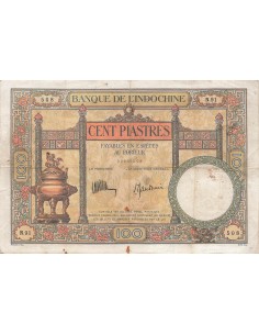 Indo-Chine Fr. 100 piastres 1932