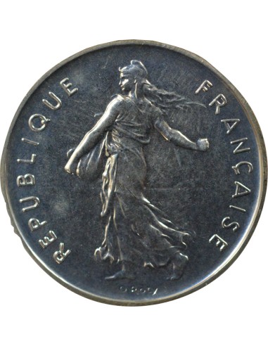 Semeuse  5 francs Argent 2001 A Paris