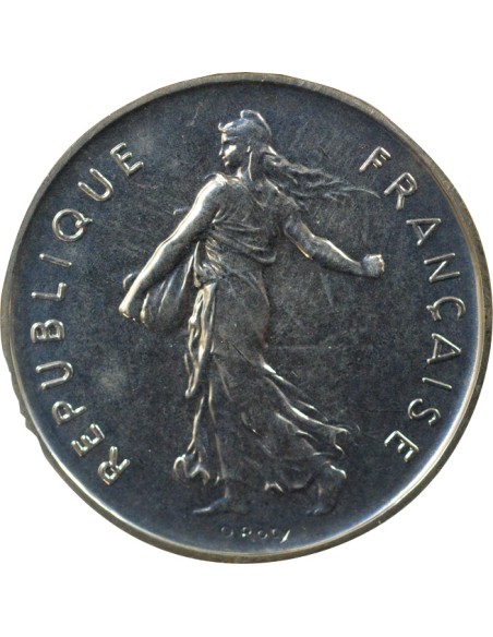 Semeuse  5 francs Argent 2001 A Paris