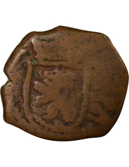 Espagne Charles II d'Espagne 2 maravedis Cuivre 1680