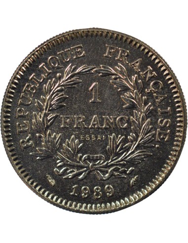 Etats Généraux 1 franc Nickel 1989 A Paris