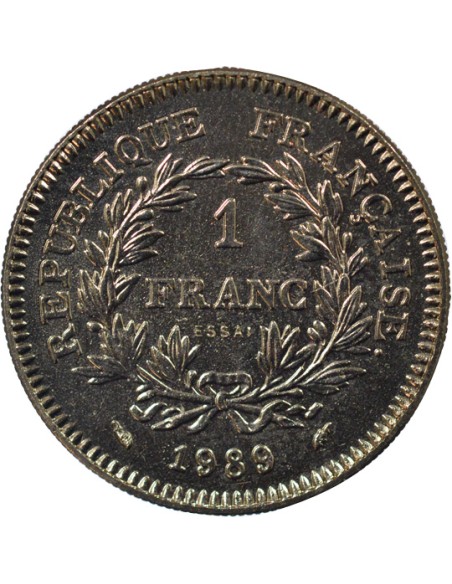 Etats Généraux 1 franc Nickel 1989 A Paris