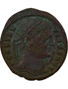 Rome Empire Constantin Ier Porte de Camp 1 nummus Cuivre 324-325 Cyzique 2