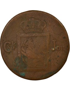 Norvège Karl XIV Johan 2 skilling Cuivre 1825 Kongsberg 2