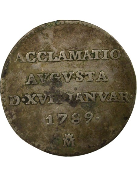 Espagne Charles IV d'Espagne 1 jeton Argent 1350 AH AI Madrid