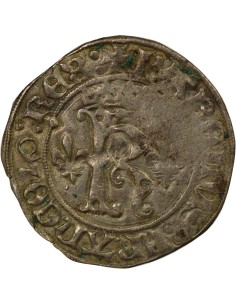 Charles VIII 1 carolus Billon 1488-1498 B Rouen 2