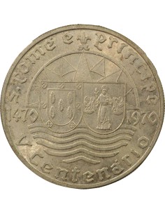 Sao Tomé-et-Principe 500ème Anniversaire de la Découverte 50 escudos Argent 1970 Lisbonne 2