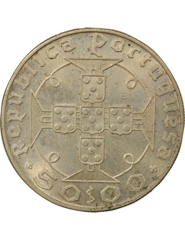 Sao Tomé-et-Principe 500ème Anniversaire de la Découverte 50 escudos Argent 1970 Lisbonne