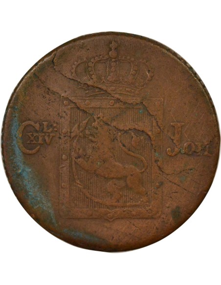 Norvège Karl XIV Johan 2 skilling Cuivre 1833 Kongsberg