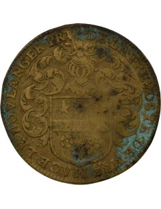 Henri de Fourcy Prévôt de Paris 1 jeton Laiton 1642 2