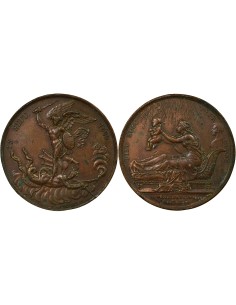 Henri V 1 médaille Bronze 1820