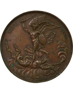 Henri V 1 médaille Bronze 1820 2