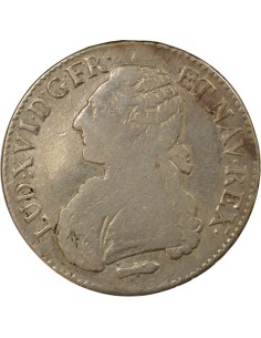 Louis XVI Au Buste Habillé 1 ecu Argent 1786 Q Perpignan 2