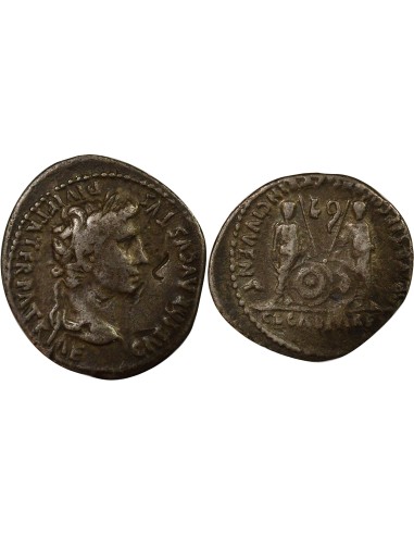 Rome Empire Auguste Caius & Lucius 1 denier Argent 2 Av JC - 12 D Lyon