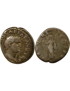 République Romaine Othon Securitas 1 denier Argent 69 R Rome