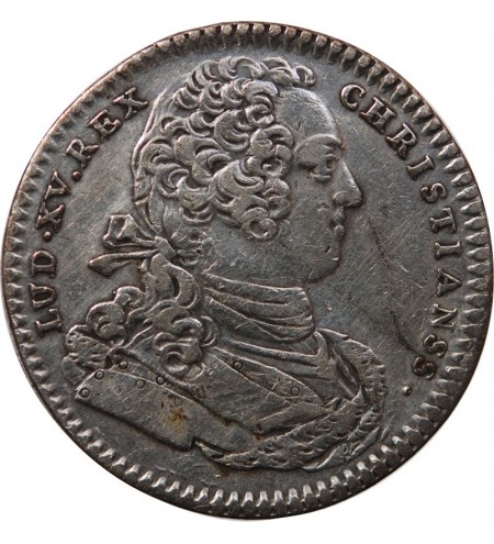 BATIMENTS DU ROI, LOUIS XV - JETON 1738