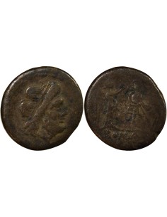 République Romaine sans marque 1 victoriat Argent 211-208 Av JC R Rome