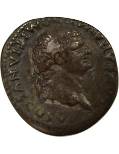 Rome Empire Domitien Mains jointes 1 denier Argent 79 R Rome 2