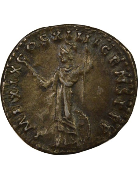 Rome Empire Domitien Minerve 1 denier Argent 88 R Rome