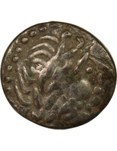 Celtes du Danube Type de Kugelwange 1 drachme Billon Ie Siècle Av JC 2