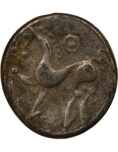 Celtes du Danube Type de Kugelwange 1 drachme Billon Ie Siècle Av JC