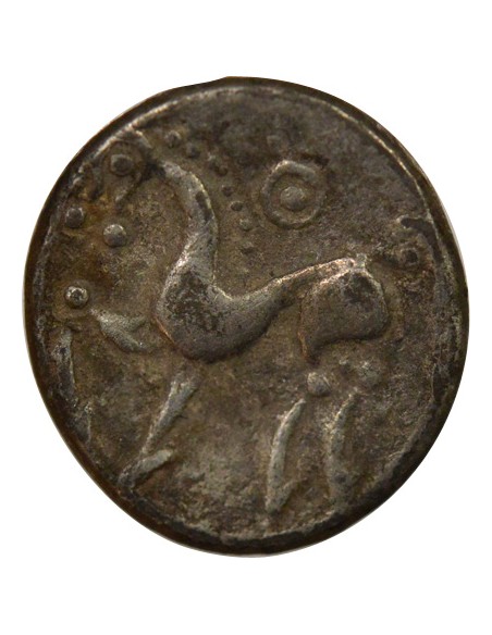 Celtes du Danube Type de Kugelwange 1 drachme Billon Ie Siècle Av JC