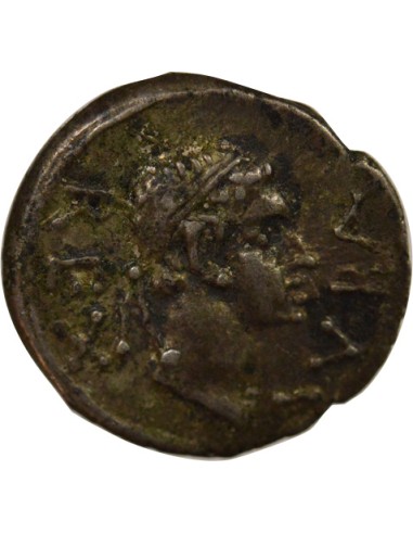 Royaume de Maurétanie Juba II Autel 1 denier Argent 23 Césarée de Maurétanie