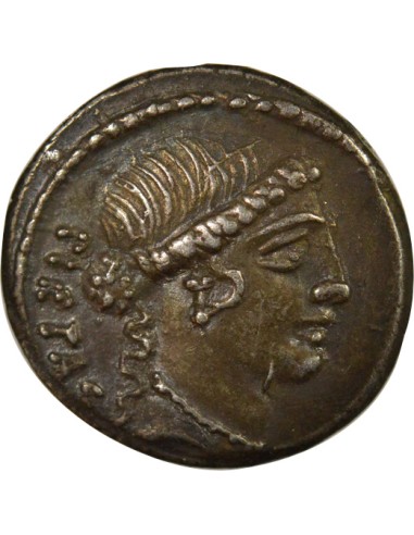 République Romaine Decimus Junius Brutus 1 denier Argent 48 Av JC R Rome