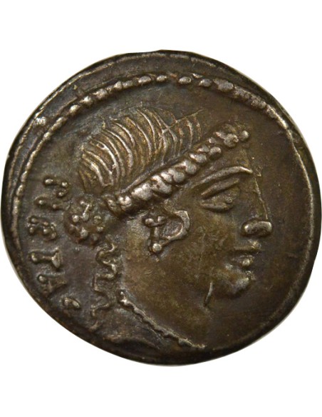 République Romaine Decimus Junius Brutus 1 denier Argent 48 Av JC R Rome