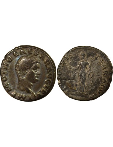 République Romaine Othon Pax 1 denier Argent 69 R Rome